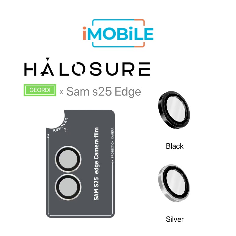 Halosure Geordi Rear Camera Lens Armour Protector (Anti-Reflection), Samsung s25 Edge Halosure Geordi Rear Camera Lens Armour Protector (Anti-Reflection), Samsung s25 Edge