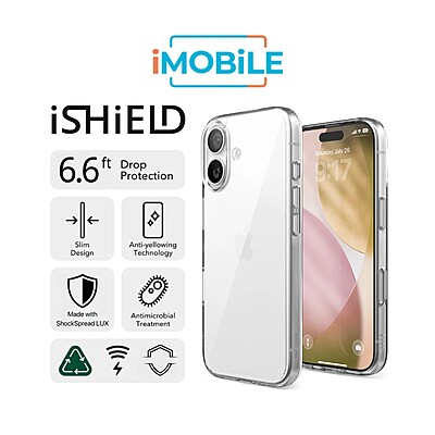 iShield Crystal Palace Clear Case, iPhone 17 iShield Crystal Palace Clear Case, iPhone 17