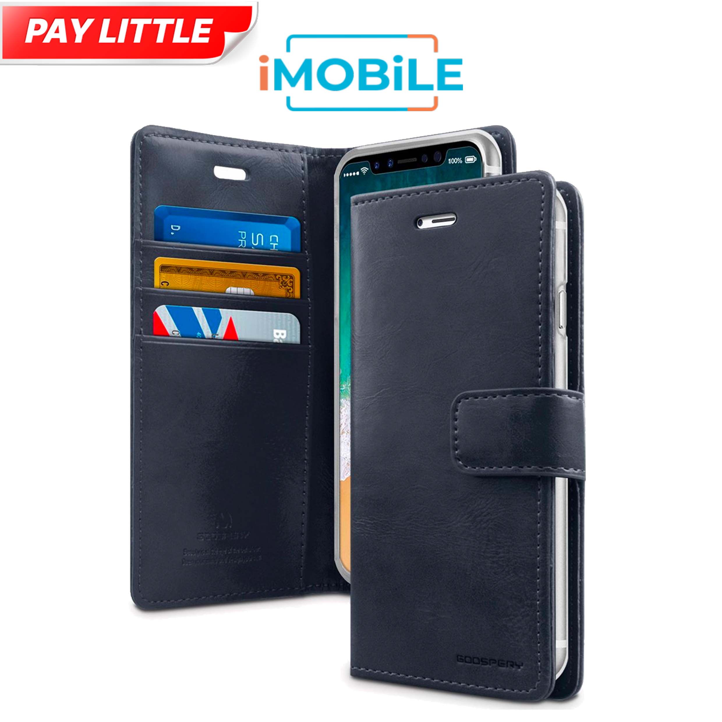 Mercury Blue Moon Diary Wallet Case, iPhone 13 Mercury Blue Moon Diary Wallet Case, iPhone 13