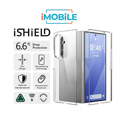 iShield Crystal Palace Clear Case, Samsung Z Fold 7 iShield Crystal Palace Clear Case, Samsung Z Fold 7
