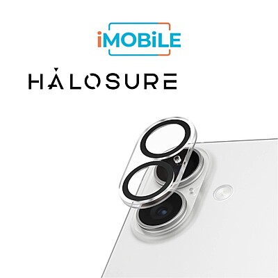 Halosure Elite Rear Camera Tempered Glass Protector, iPhone 17 Halosure Elite Rear Camera Tempered Glass Protector, iPhone 17