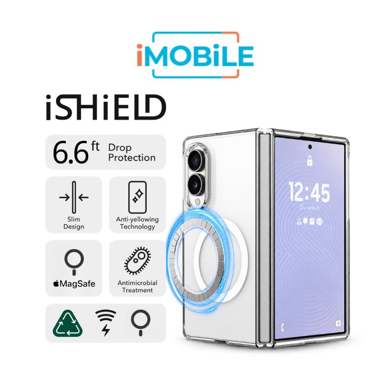 iShield Crystal Palace Clear Case, Samsung Z Fold 8 iShield Crystal Palace Clear Case, Samsung Z Fold 8