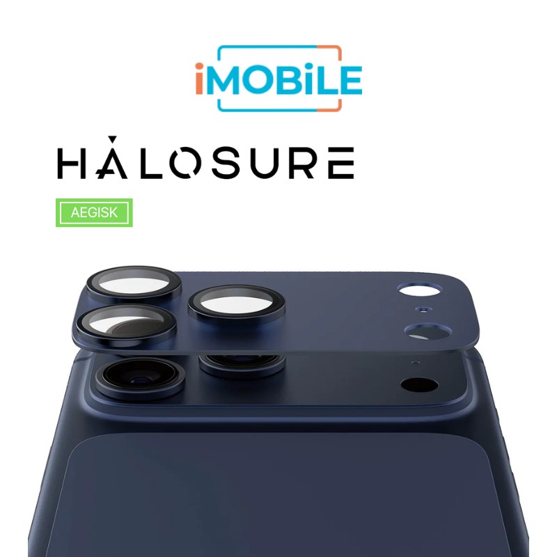 Halosure AEGISK Shield Rear Camera Lens Protector (Anti-Reflection), iPhone 17 Pro Max Halosure AEGISK Shield Rear Camera Lens Protector (Anti-Reflection), iPhone 17 Pro Max